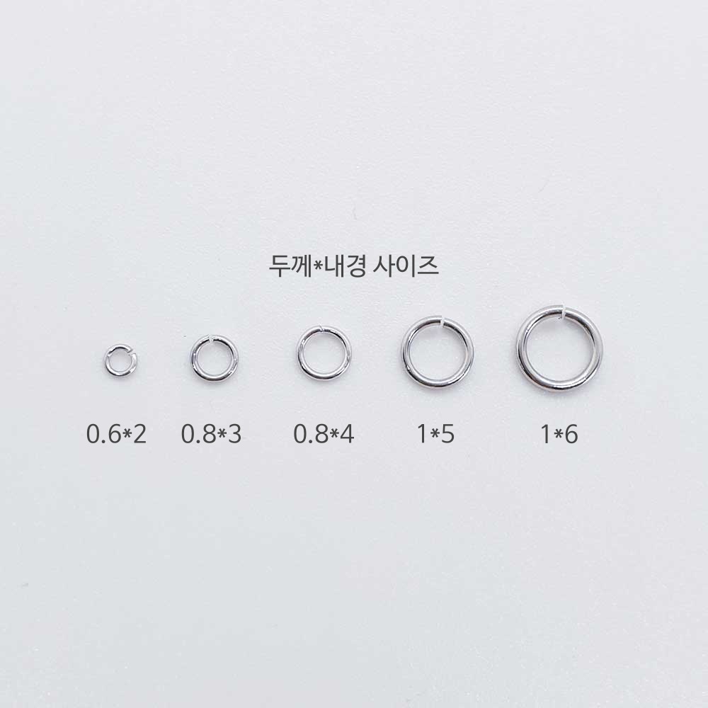 사이즈별 오링입니다.
