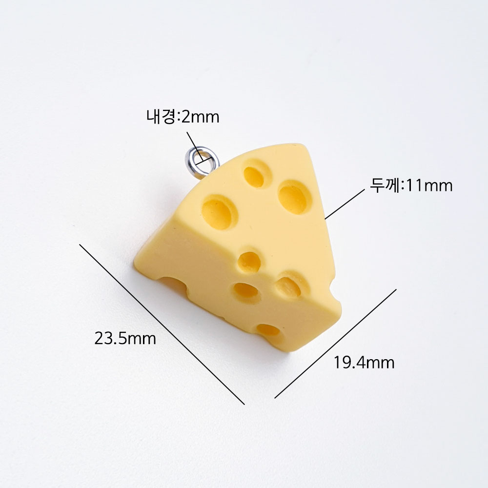 이 제품은 가로 19.4, 길이 23.5mm, 내경 2mm, 두께 11mm 크기입니다.