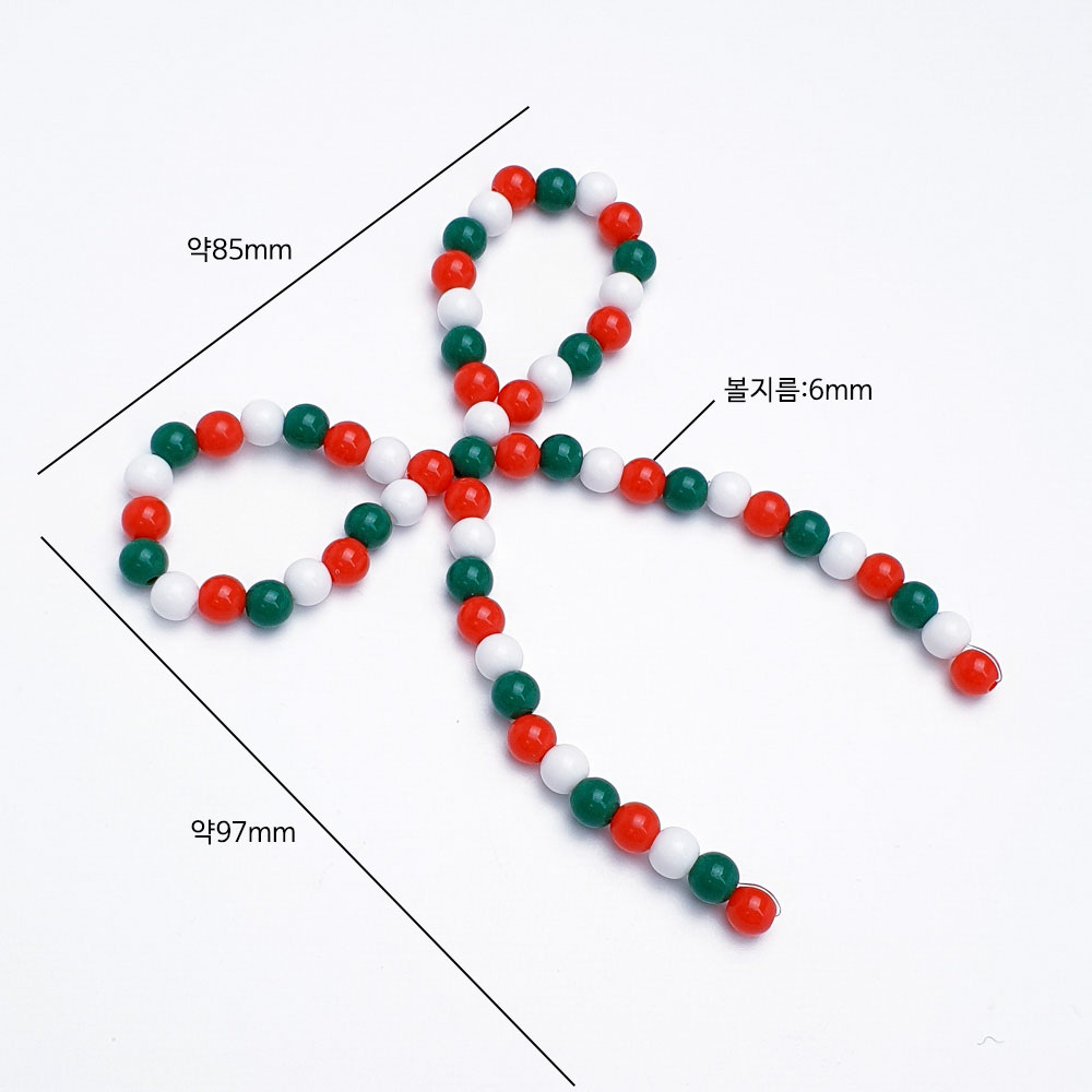 이 제품은 가로85mm, 길이 97mm, 내경 6mm 크기입니다.